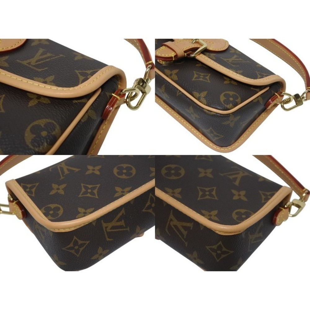 LOUIS VUITTON diane shoulder handbag Monogram brown - Picture 7 of 9